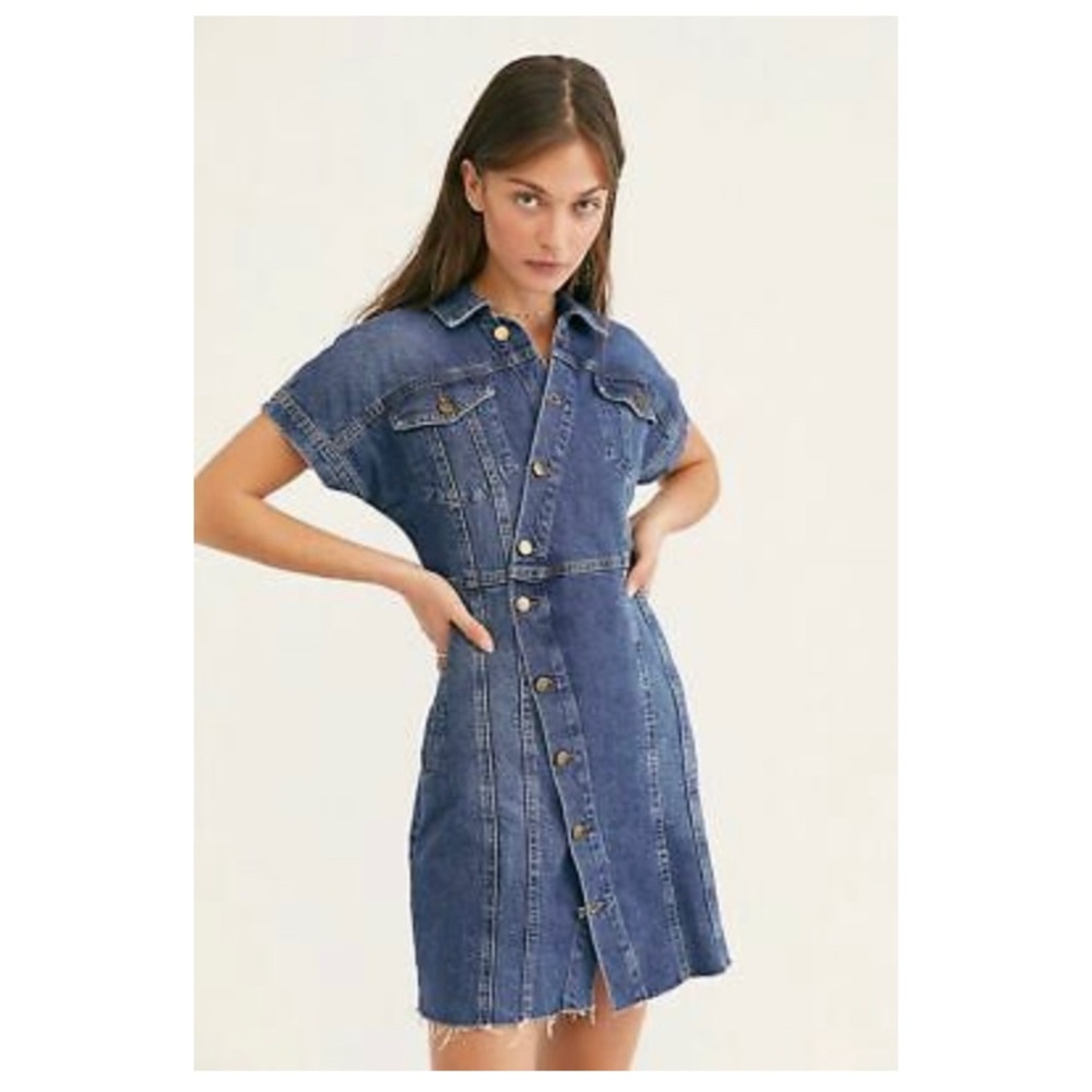Free People City Mini Dress